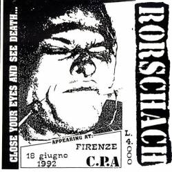 Rorschach : Live in Italy'92